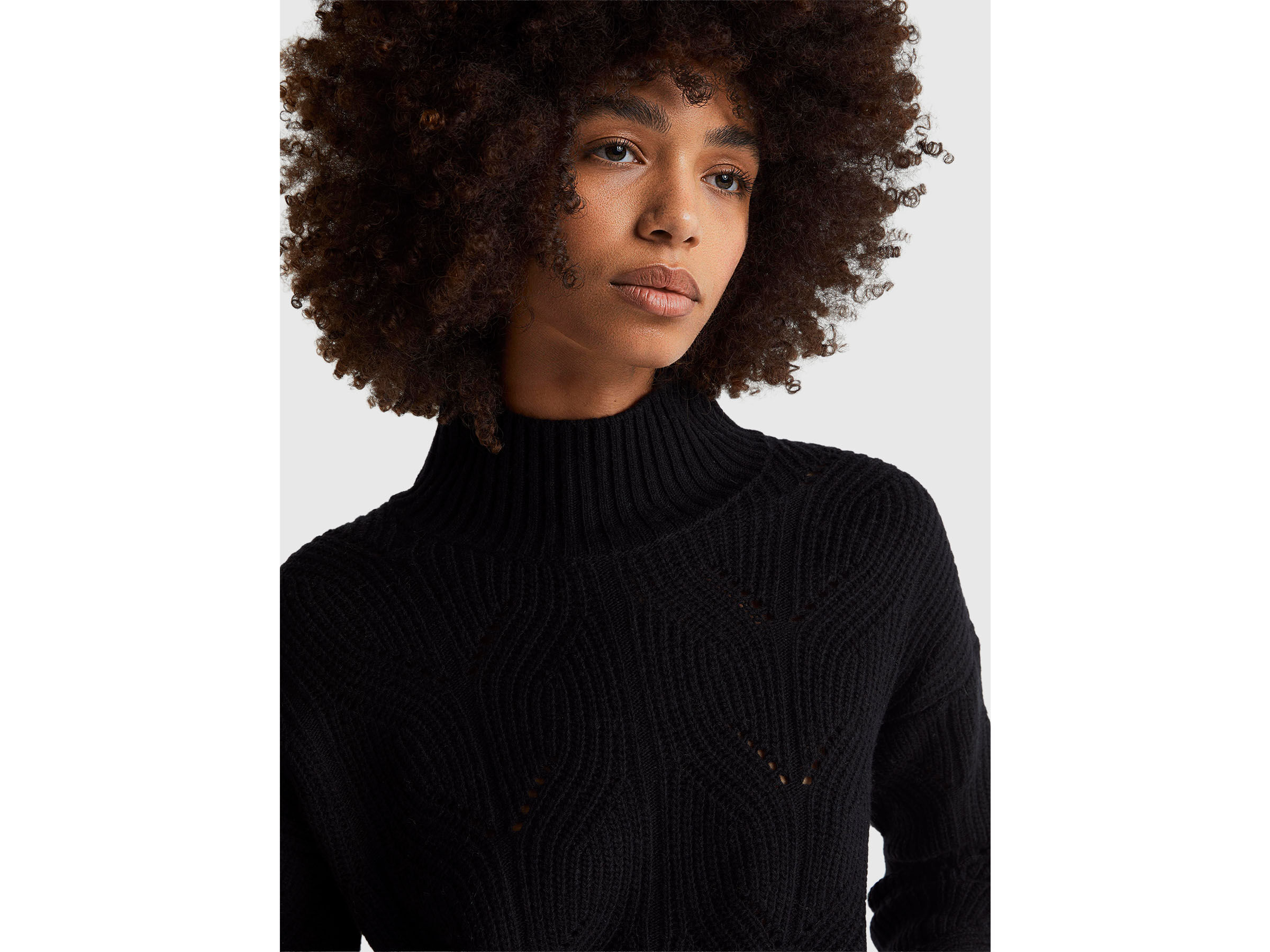 TURTLE NECK SWEATER Women image number 4